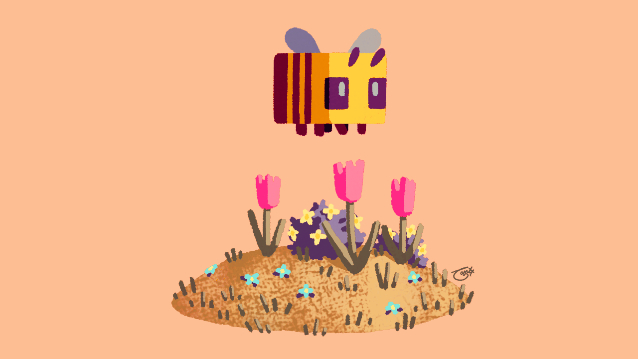 Working Bees Animation Minecraft Bee Animation by knitetgantt on DeviantArt