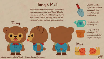Tung and Mai Reference Sheet