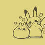 Pikachu and Blobcat - Art Weeklies