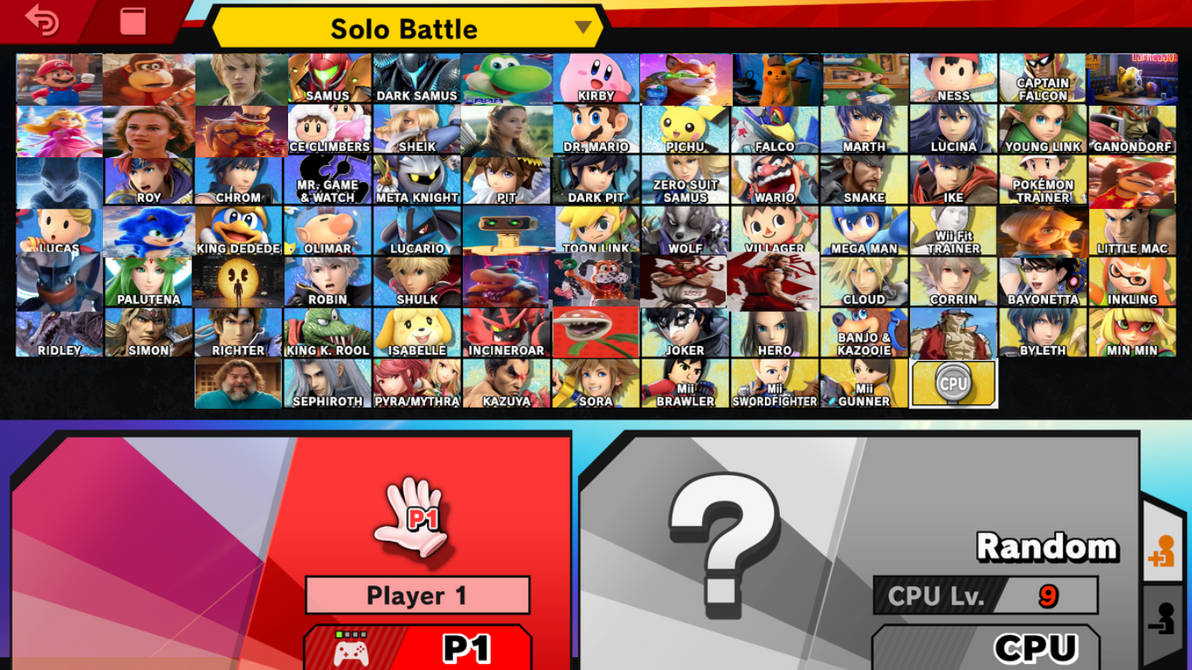 Sbbu Roster SSBU Roster (Movie Edition) by Randy2015 on DeviantArt