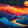 Dreamy Surreal Sunset