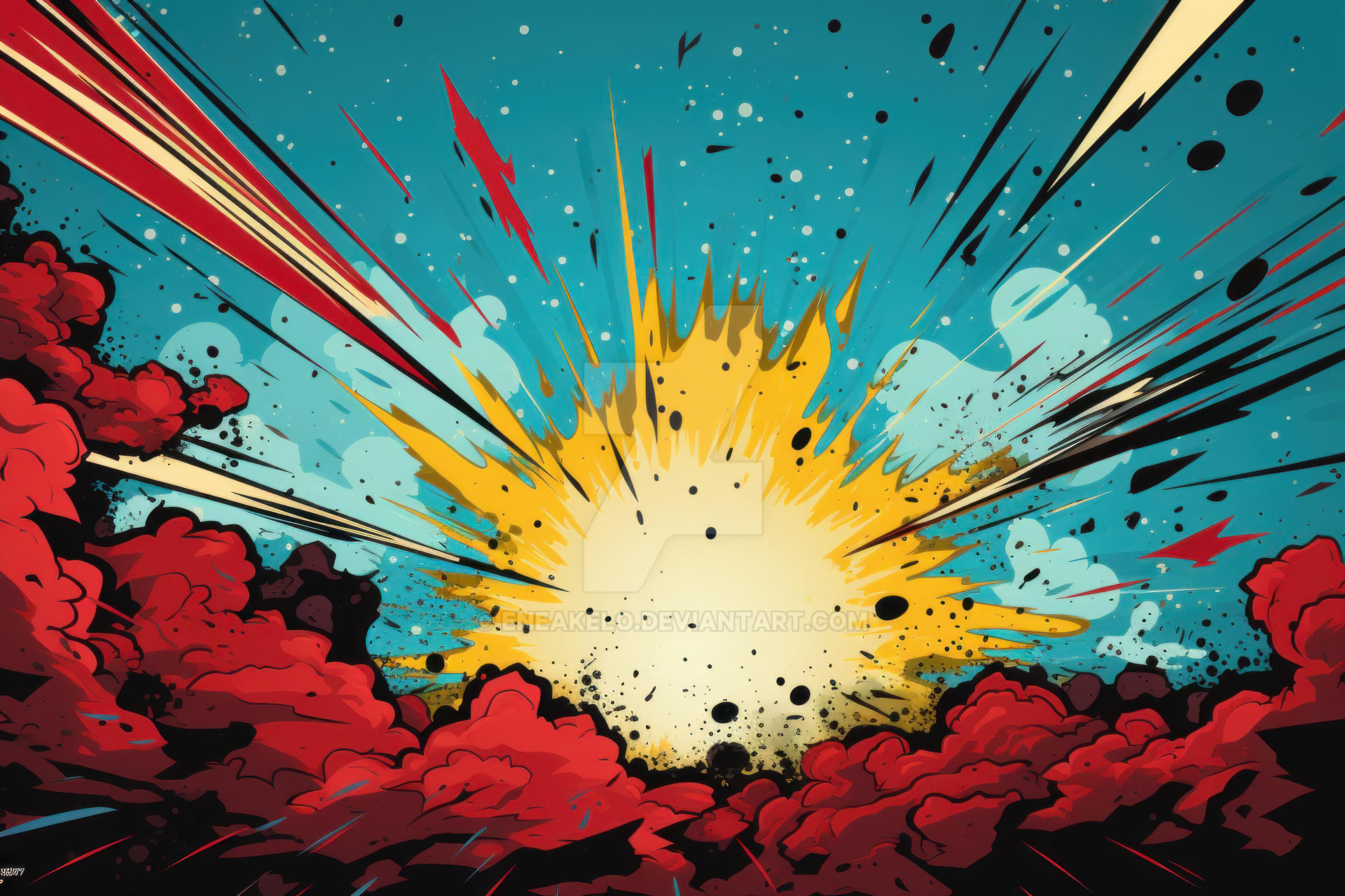 Comic Book Dynamic Background by eneakelo on DeviantArt