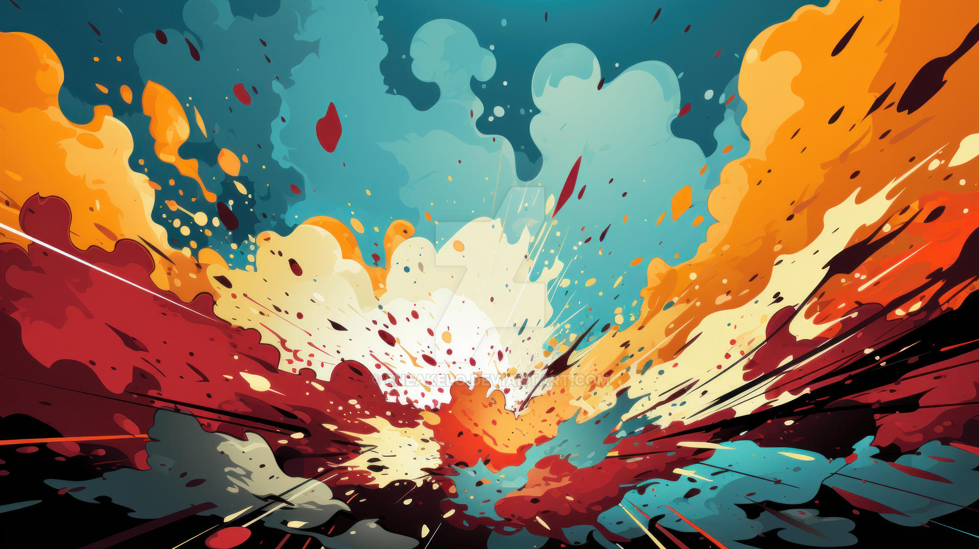 Comic Book Dynamic Background by eneakelo on DeviantArt