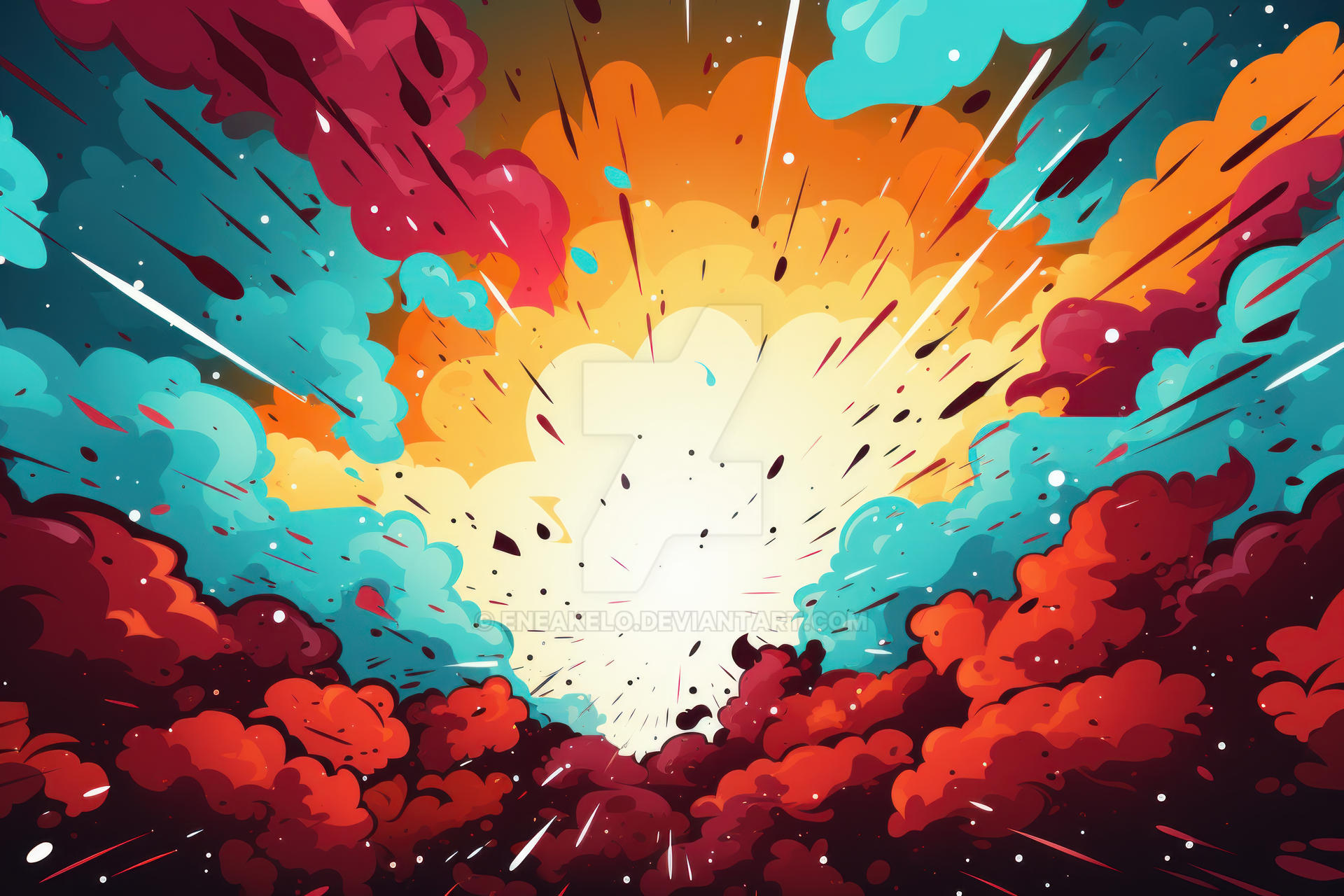 Comic Book Dynamic Background by eneakelo on DeviantArt