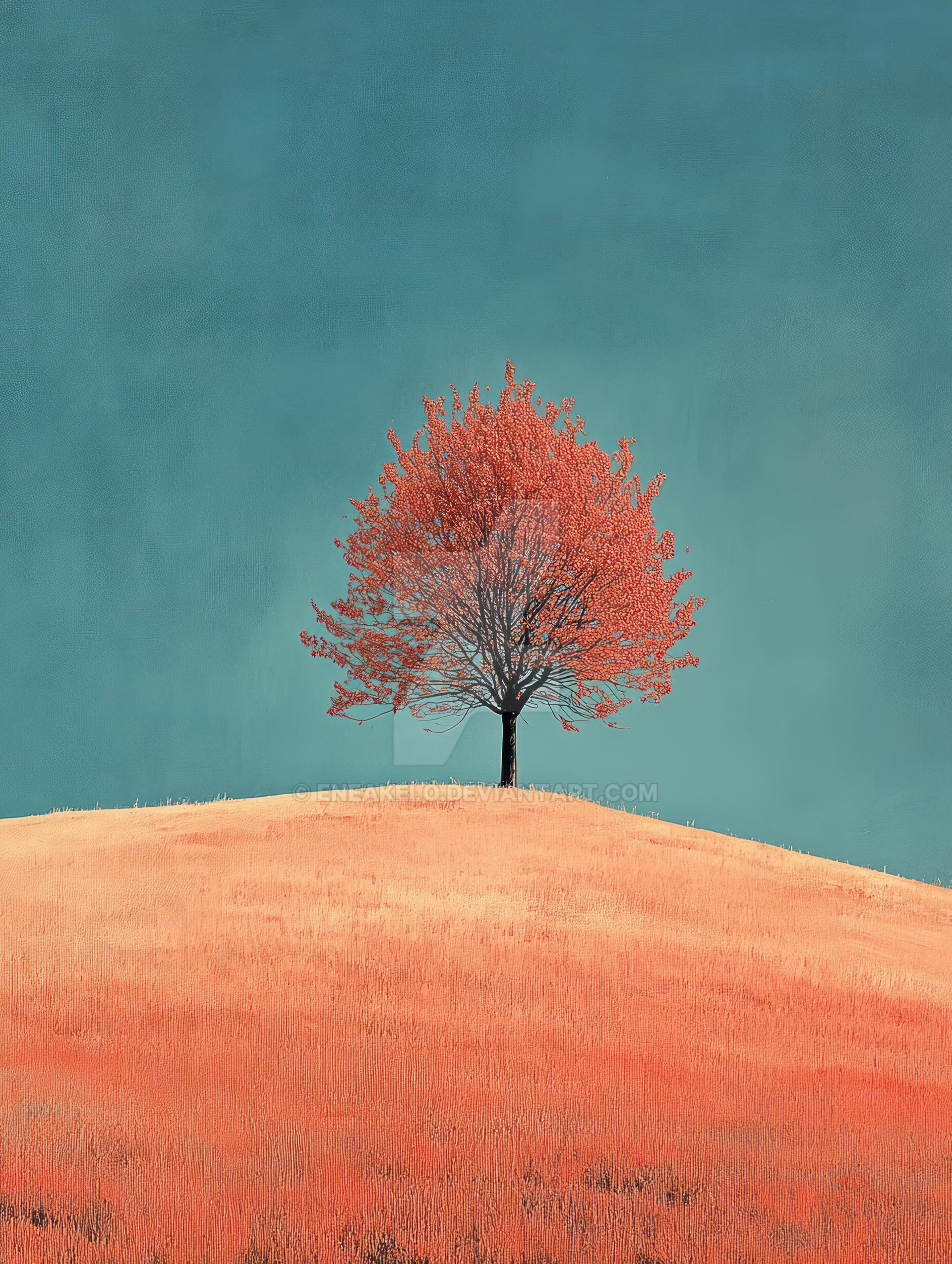 Tree Asethtic Aesthetic Tree Minimal Artwork by eneakelo on DeviantArt