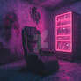 Neon Void Room