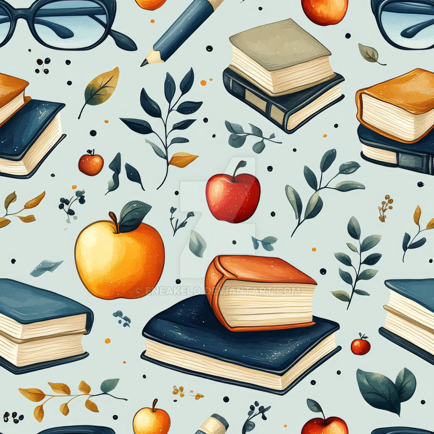 Pastel Study Essentials: Seamless Pattern by eneakelo on DeviantArt
