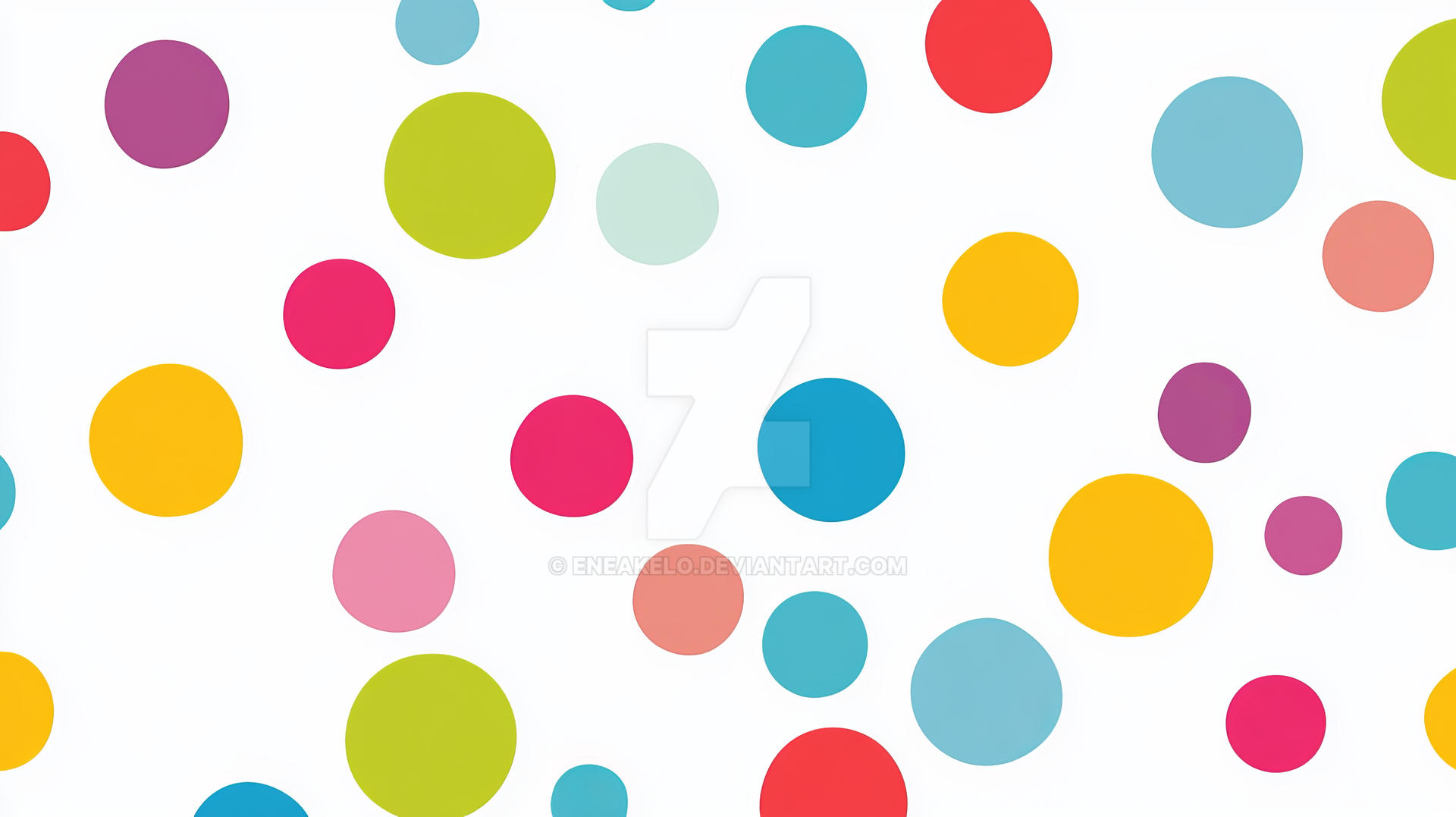 Playful Polka Dot Pattern Background