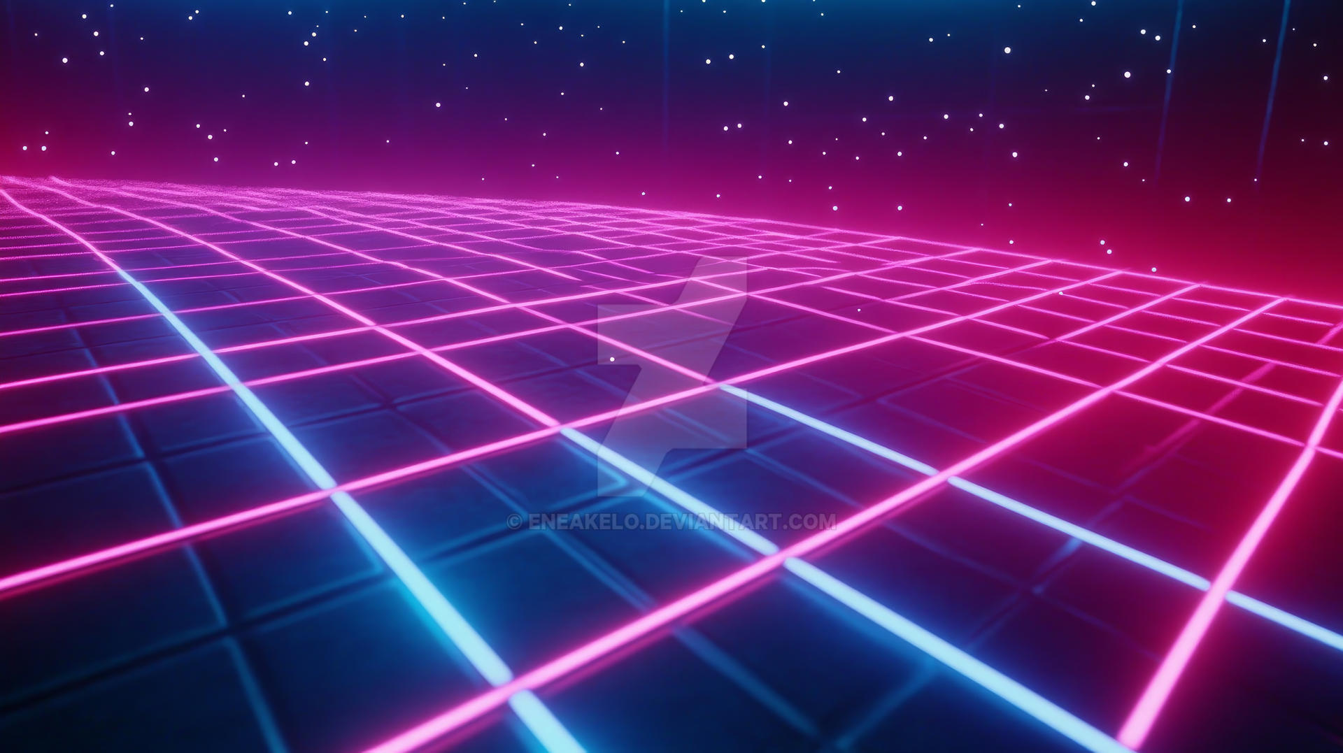 Neon Grid Background by eneakelo on DeviantArt