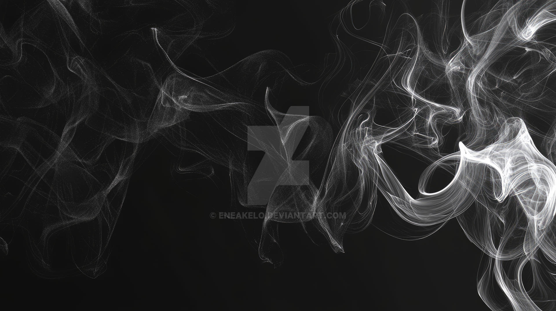 Abstract Smoke Swirls
