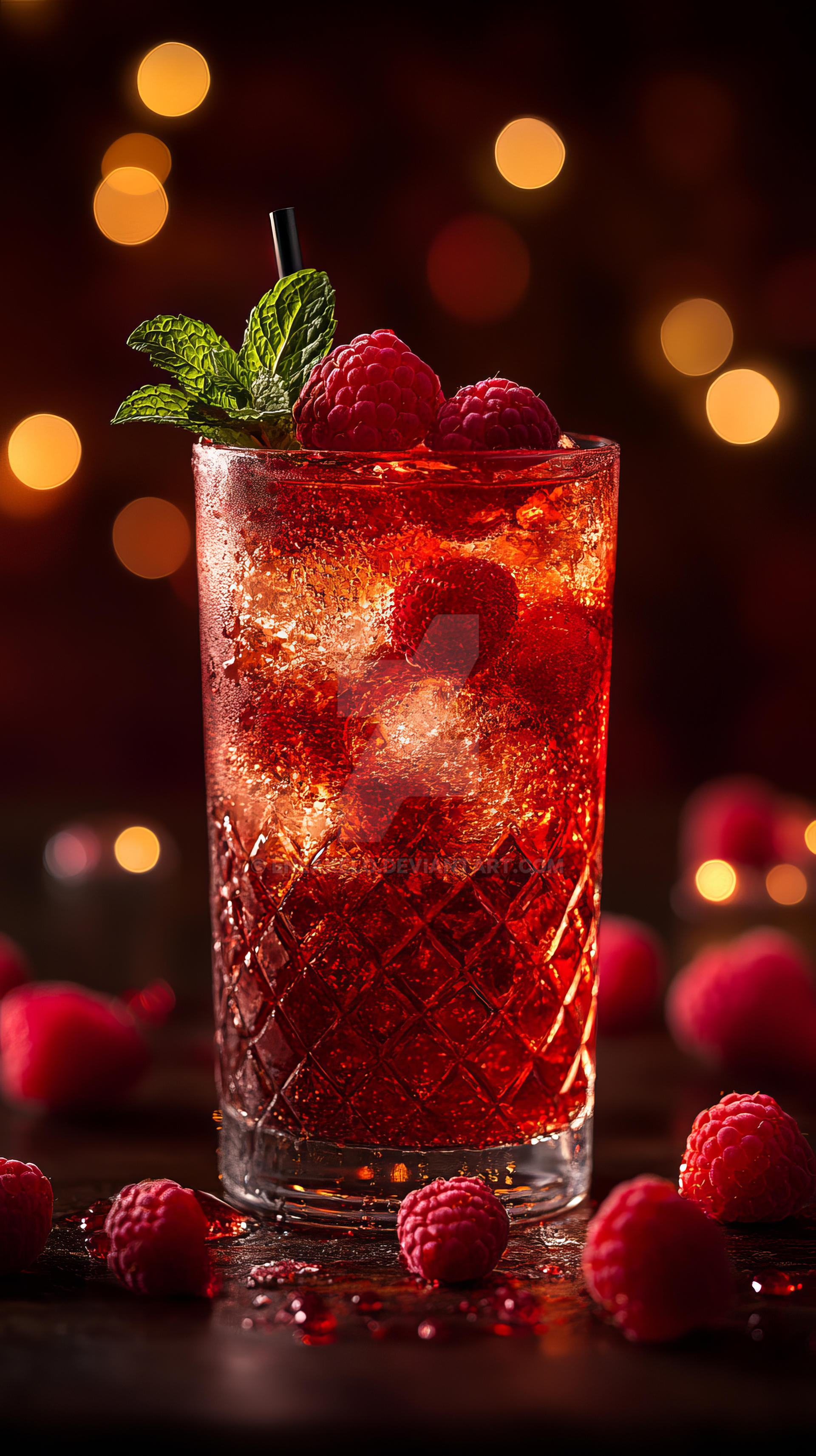Romantic Raspberry Color Raspberry Romance Cocktail by eneakelo on DeviantArt