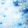 Soft Blue Watercolor Stars Background