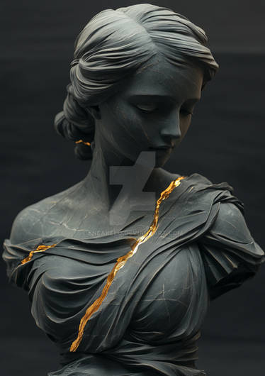 Kintsugi Roman Kintsugi Beauty: Roman Marble Statue by eneakelo on DeviantArt
