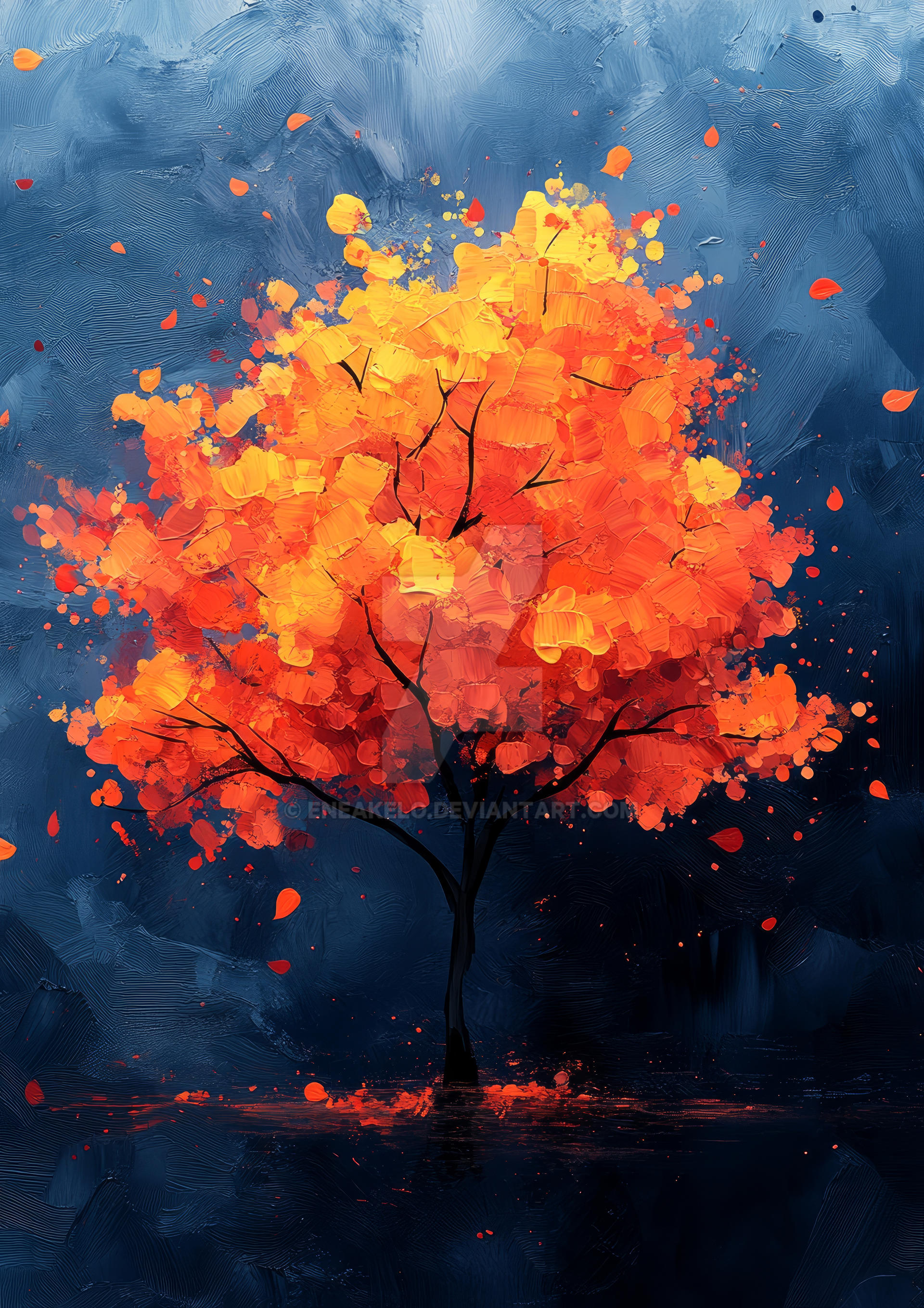 Emberleaf Tree Ember Tree by eneakelo on DeviantArt