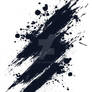 Black Ink Splatters