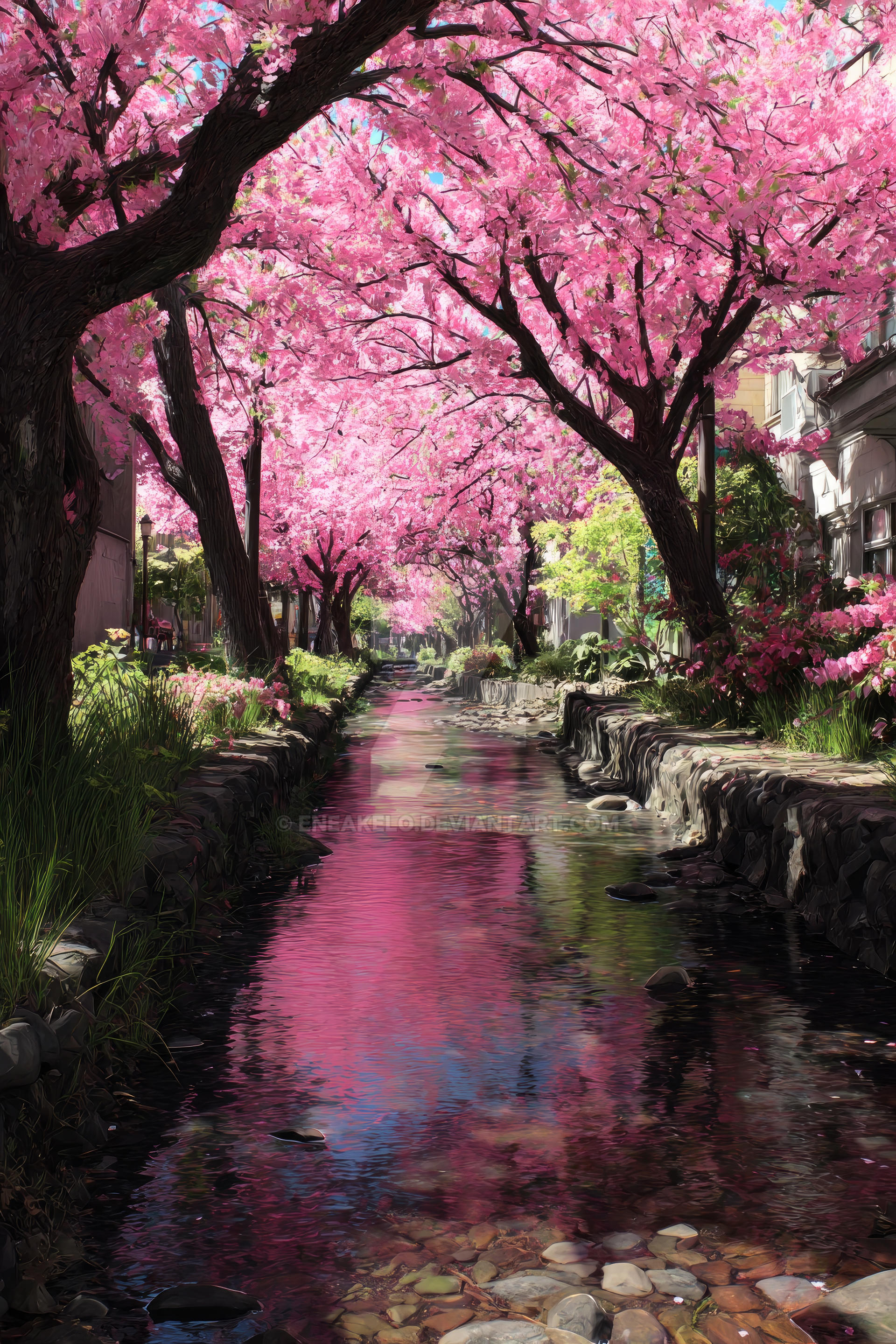 Rocky Stream Animation Rocky Stream Bloom by eneakelo on DeviantArt