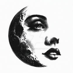 Lunar Gaze Engraving