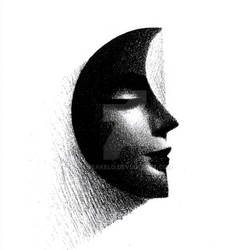 Lunar Gaze Engraving