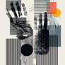 Distorted handprints