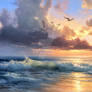 Twilight Shoreline