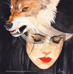 Wolf awaken by ChristinaMandy