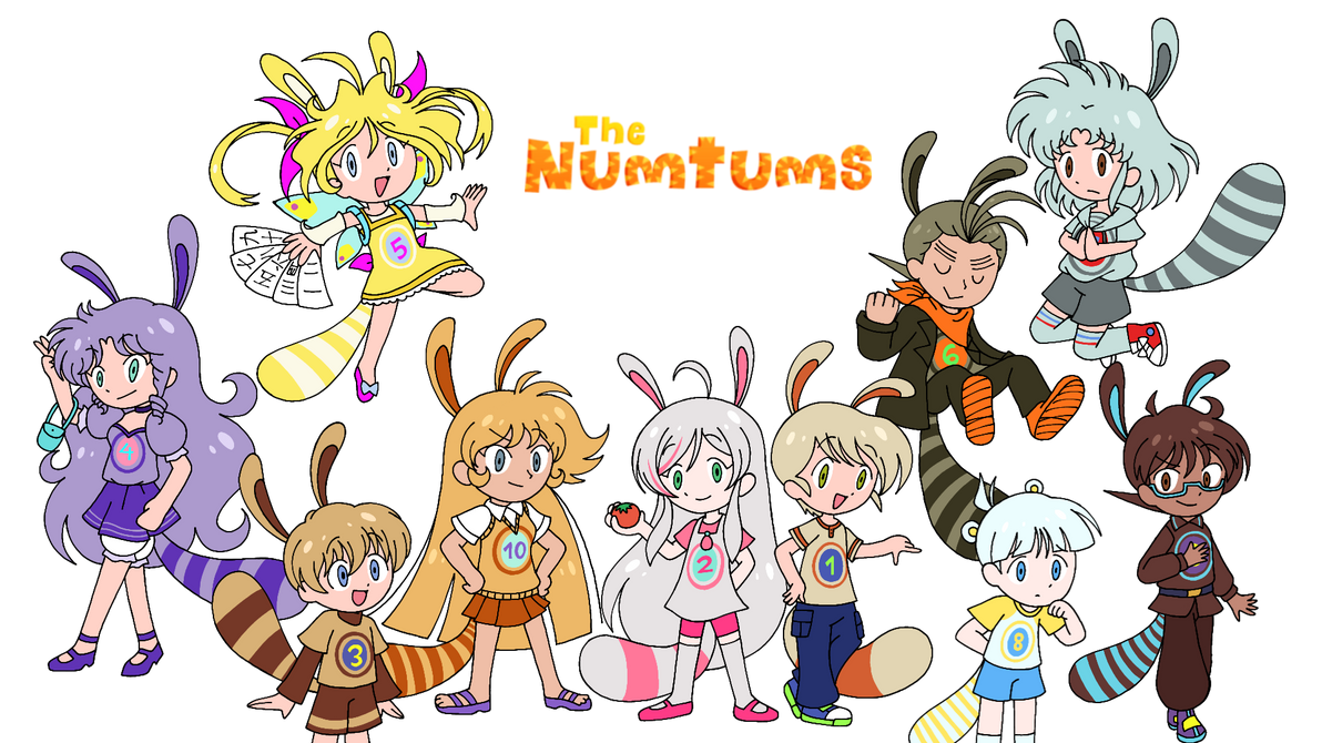 The Gijinka Numtums by NauTOON2007 on DeviantArt