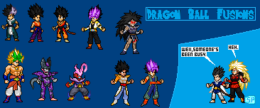 Dragon Ball Fusion: Fusões