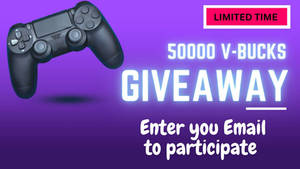 50000 V-BUCKS GIVEAWAY