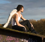 Grunge Angel stock 38 by Random-Acts-Stock