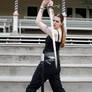 Sword pose stock 7