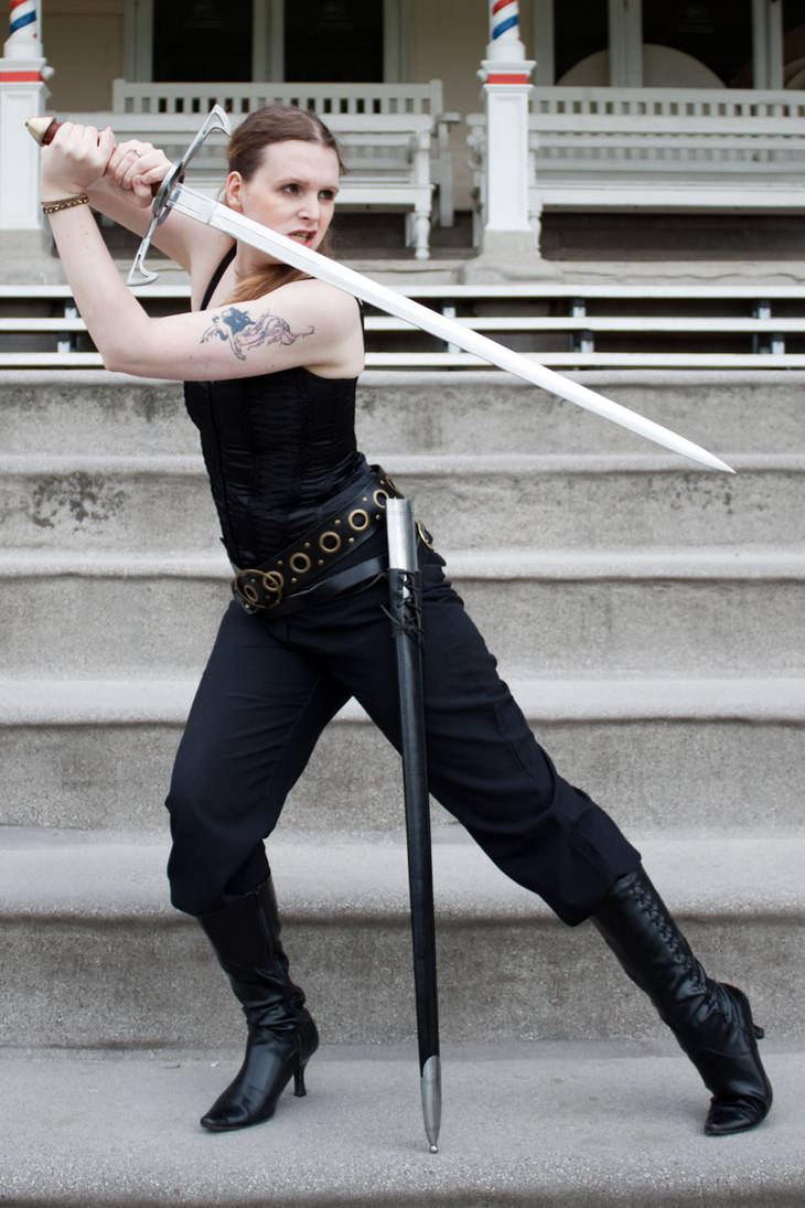 Sword pose stock 8 by Random-Acts-Stock on DeviantArt