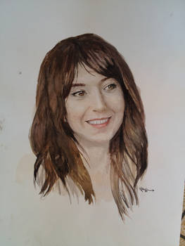 Watercolour Portrait Practice A4