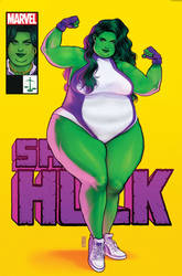 She-Hulk cover: Cultivating Mass