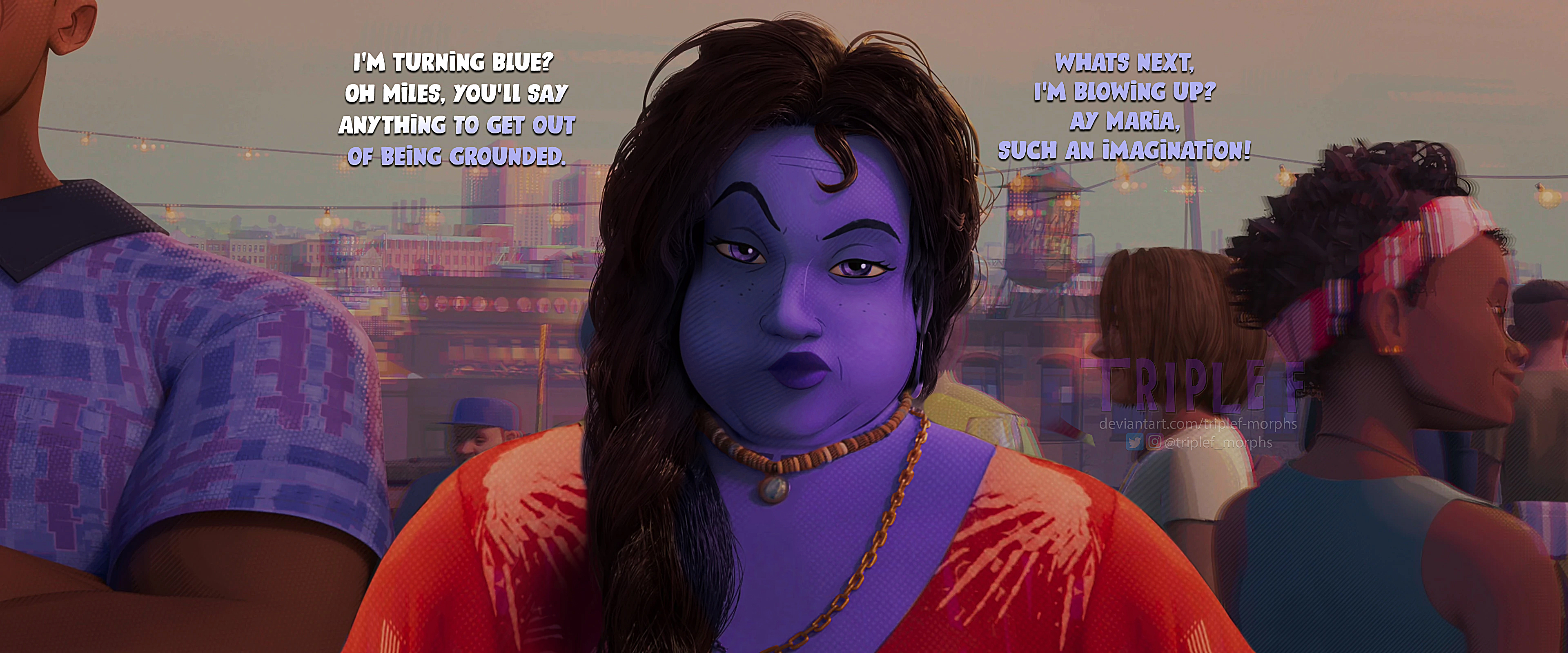 Gumless Rpd Rio Morales: Part 2 (Gumless Alt) by TripleF-Morphs on DeviantArt