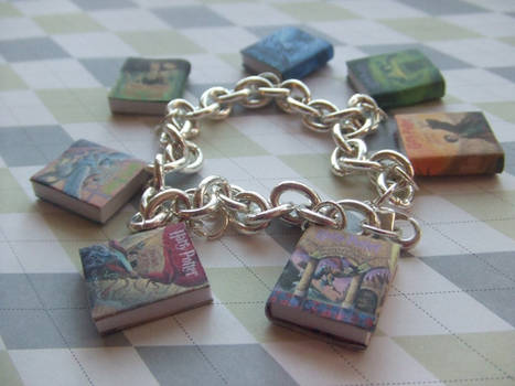 Harry Potter book bracelet