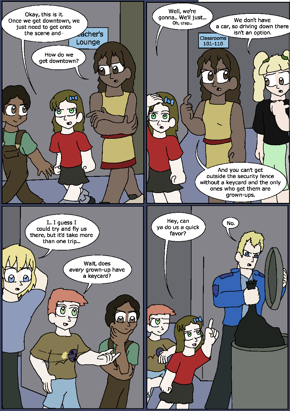 Heroes Wear Blue- Page 16