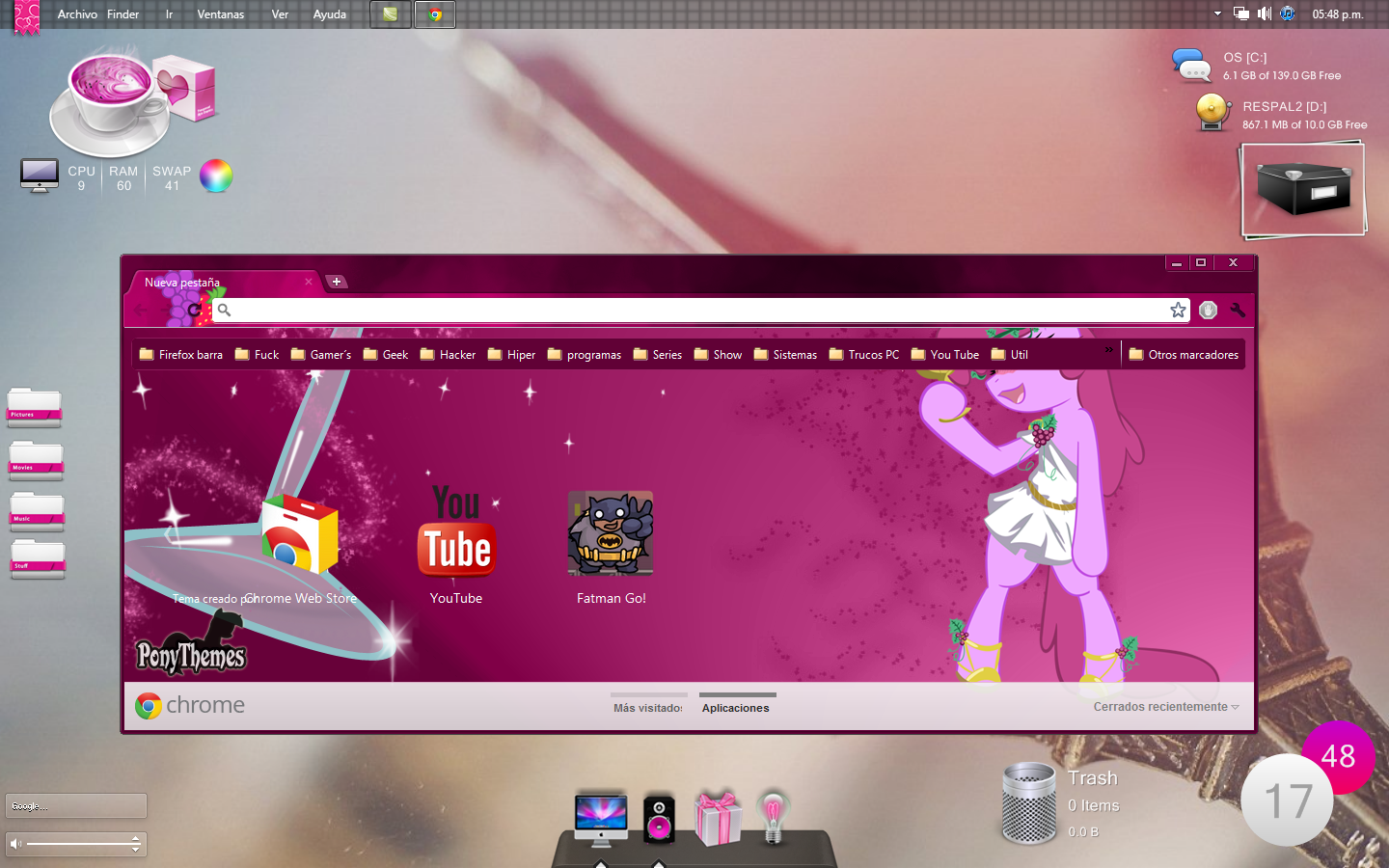 Tema para Windows 7 Para Chicas -5