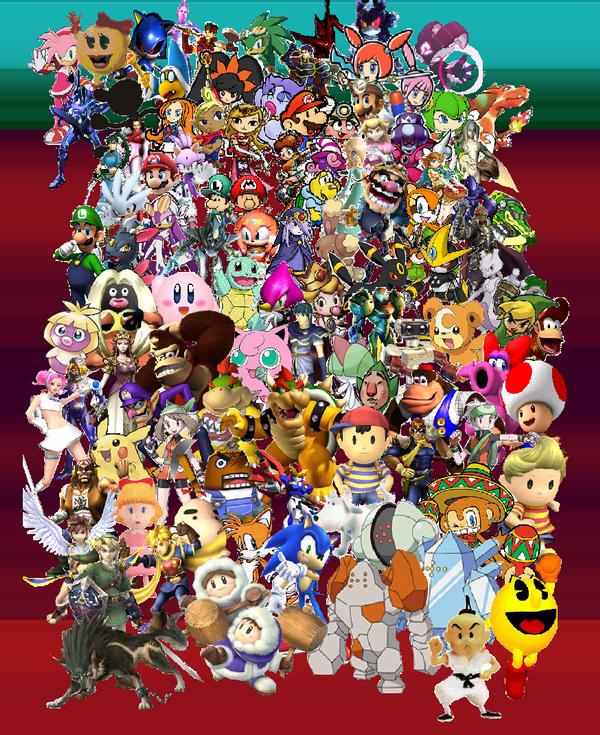 Nintendo Characters by SSBBFreak15 on DeviantArt.