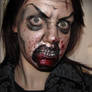 Flat Zombie Makeup