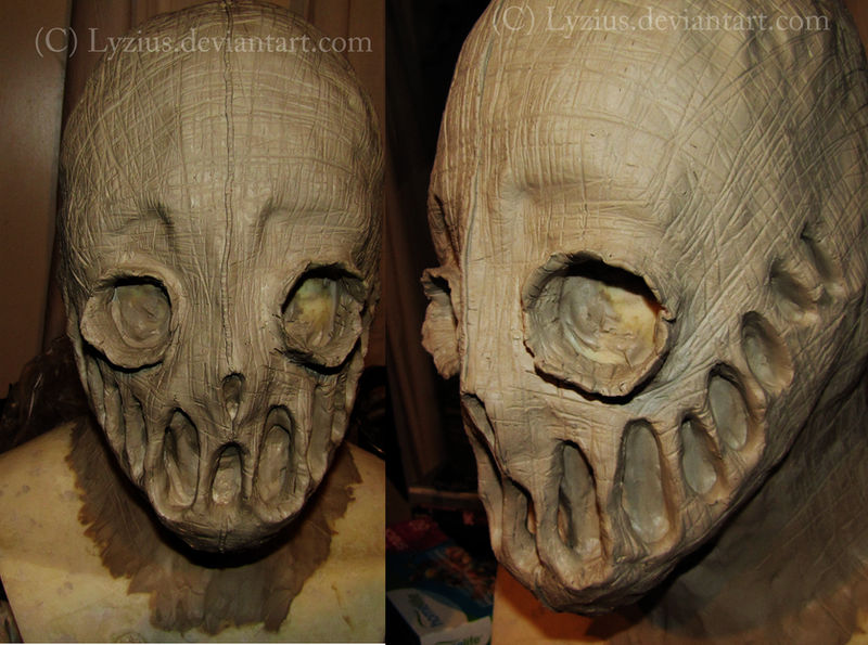 Scarecrow Mask WIP by PlaceboFX