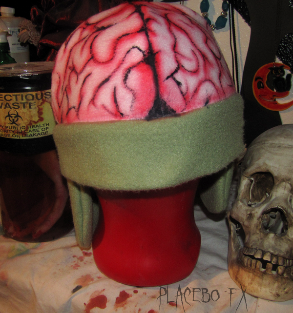 Zombie Brain Hat - FOR SALE