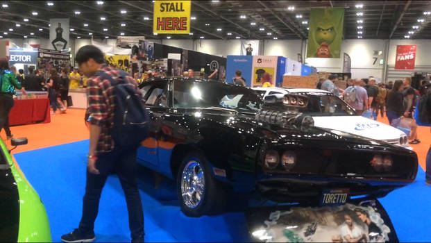 Comic Con Cars (Torettos Dodge Charger)