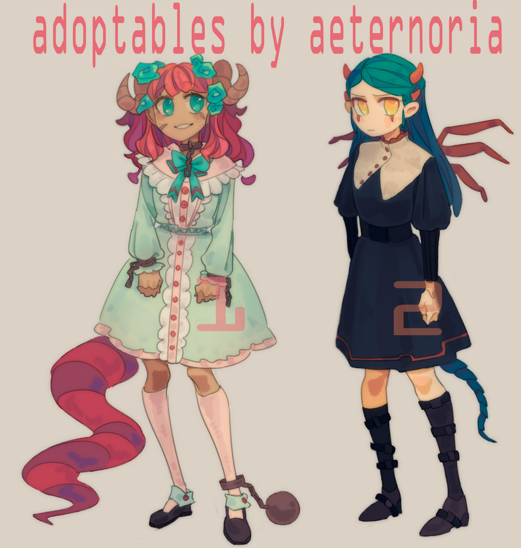 (CLOSE) DEMON GIRL ADOPTABLES AUCTION