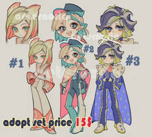 (3\3 OPEN) HUMANOID ADOPT SET PRICE