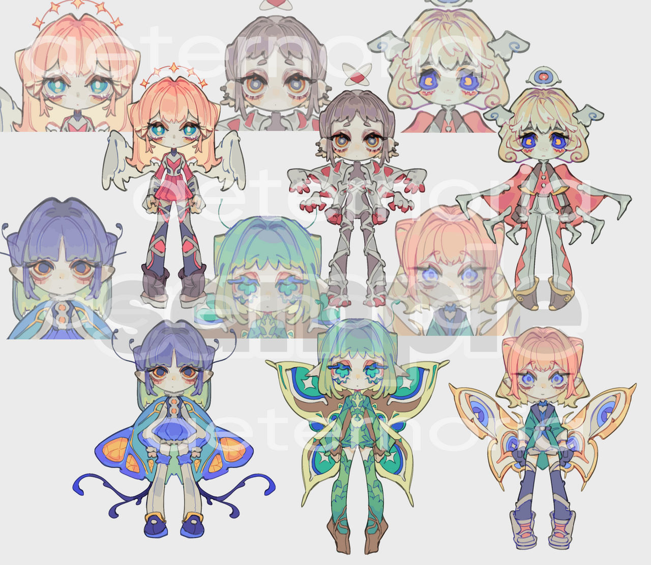 adopt samples by aeternoria on DeviantArt