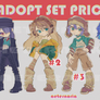 (4\4 OPEN) HUMAN ADOPT SET PRICE #15