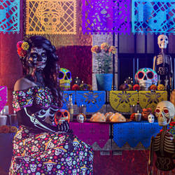 Dia de Muertos. Mexico 2023
