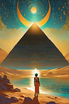 Light of the pyramid
