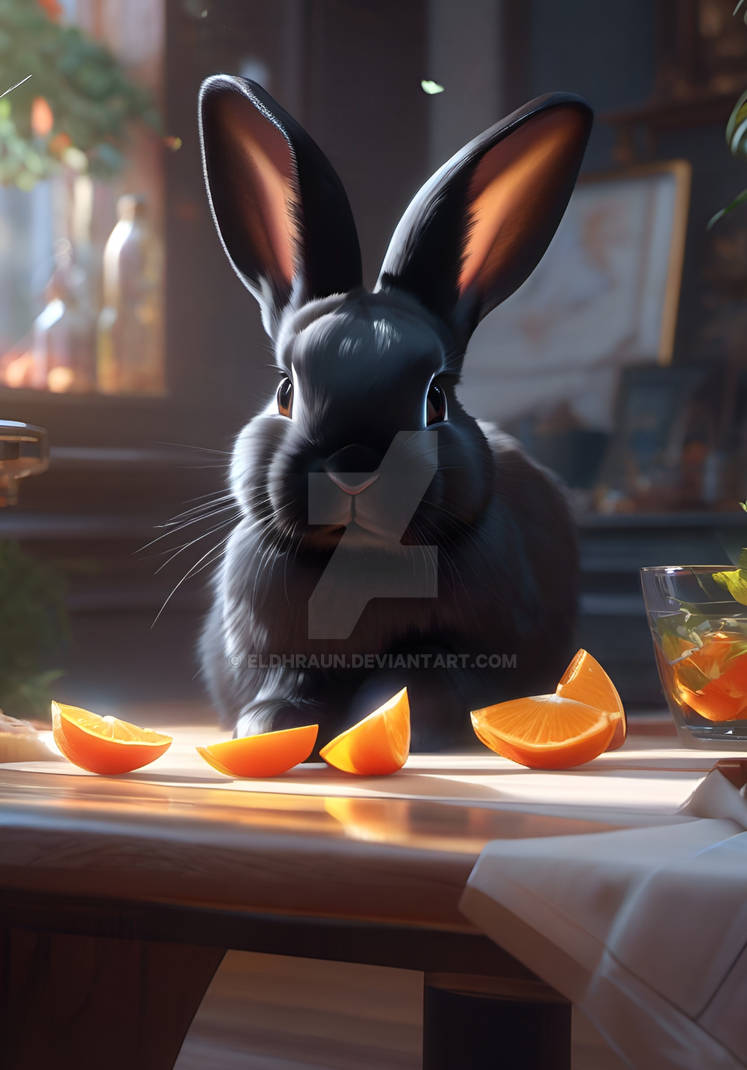 Black Bunny by eldhraun on DeviantArt
