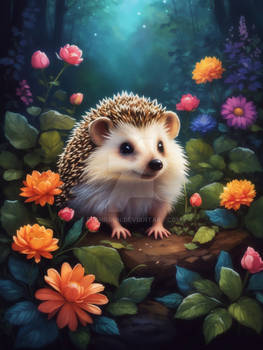 Hedgehog in the Forest